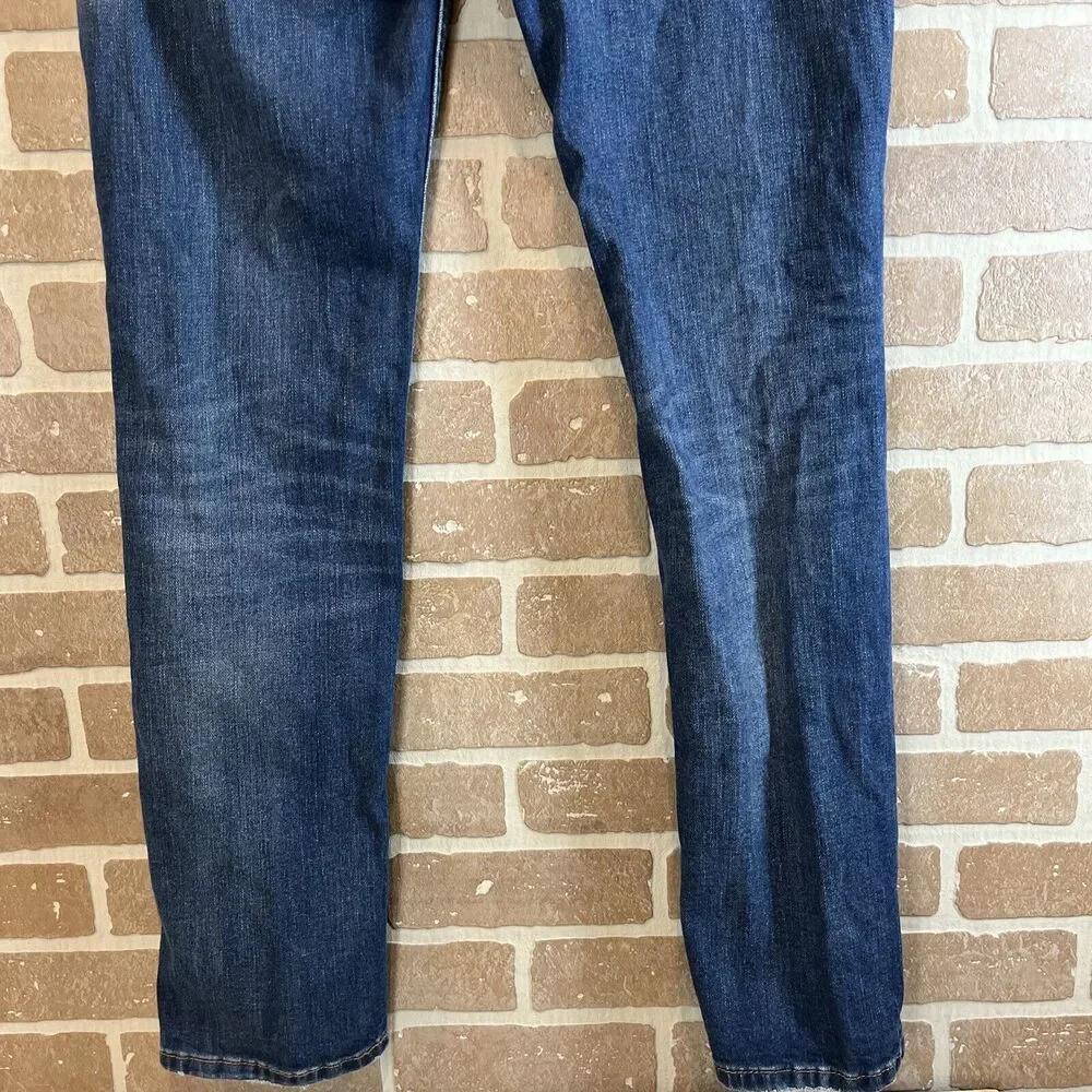 Levis 511 Jeans Mens 34x34 Blue Denim Cotton Stretch